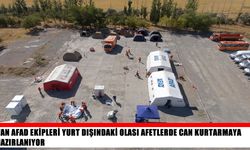 Van’da AFAD ekipleri uluslararası akreditasyon için ter döküyor