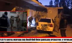 Bitlis’te sosyal medya paylaşımlarına operasyon: 3 tutuklama