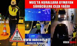 Muş’ta 9 aylık trafik bilançosu: 31 bin sürücüye 155 milyon TL ceza kesildi