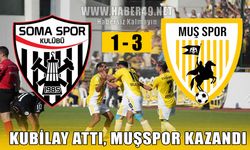 Muşspor, Soma’da 3 puanı 3-1’le aldı