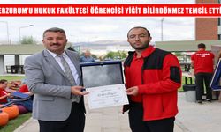 Erzurum’u “Genç Ahiler Buluşuyor” programında Yiğit Bilirdönmez temsil etti