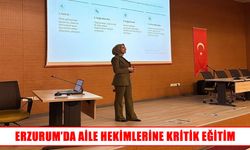 Erzurum’da aile hekimlerine riskli bireylere doğru yaklaşım eğitimi