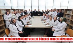 Vali Aydoğdu’dan Öğretmenlere “Rehberlik” Mesajı