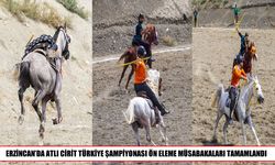 Erzincan’da Atlı Cirit Türkiye Şampiyonası Ön Eleme Heyecanı Sona Erdi