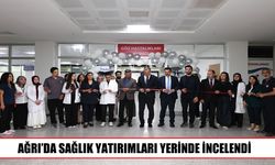 Vali Bozkurt’tan Ağrı’daki Sağlık Yatırımlarına Yakın İnceleme