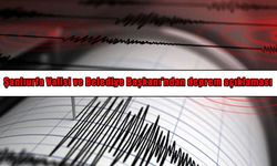 Şanlıurfa’daki deprem sonrası Vali Şıldak ve Belediye Başkanı Gürpınar’dan açıklama
