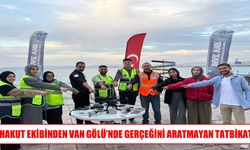 Van Gölü’nde Kayıp Kişi Senaryolu Gerçeği Aratmayan Tatbikat