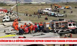 Erzincan’da Deprem Tatbikatı: 6,9’luk Senaryo Gerçeğe Dönüştürüldü