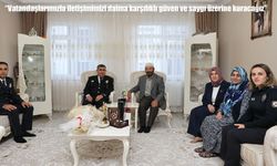 Erzurum İl Emniyet Müdürü Ay’dan şehit polis Kubilay Karaman’ın ailesine ziyaret