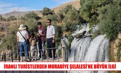 Muradiye şelalesi İranlı turistlerin gözdesi oldu