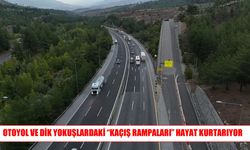Dik yokuşlarda hayat kurtaran kaçış rampaları