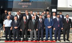 Başkan Dumandağ, Bakan Yardımcısı Aydoğdu ve il protokolünü ağırladı