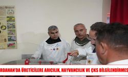 Ardahan’da üreticilere arıcılık ve hayvancılık eğitimi