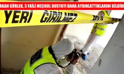 Yıllardır bekleyen 3 faili meçhul dosya aydınlatıldı