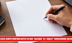 TBMM dilekçe komisyonu’nun gündeminde çalışma ve adalet ilk sırada