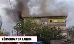 Yüksekova’da apartman deposunda yangın: alevler daireye sıçradı