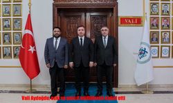 Vali Aydoğdu, eski ve yeni il müftülerini kabul etti