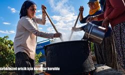 Asırlık lezzet oricik için kazanlar kuruldu