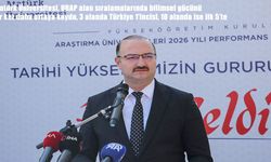 Atatürk Üniversitesi 3 alanda Türkiye birincisi oldu