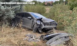 Elazığ'da otomobil ağaca çarptı: 4 yaralı