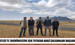 Bitlis'te tarihöncesi döneme ışık tutacak arazi çalışmaları yeniden başladı