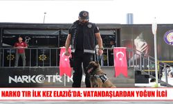 NARKO tır ilk kez Elazığ’da: Uyuşturucuyla mücadele eğitimine yoğun ilgi