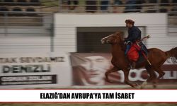 Elazığlı milli sporcu Avrupa Şampiyonası’ndan iki madalyayla döndü
