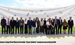 Malatya Turgut Özal Üniversitesinde "Gazze Günleri" programı gerçekleştirildi