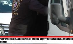 İzmir’de belediye operasyonu: 47 şüpheli adliyede