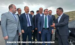 Arpaçay’da 14,6 kilometrelik yol çalışması tamamlandı