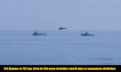 Girne’de batan gemi için 550 metre derinlikte robotik arama sürüyor