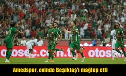 Amedspor Beşiktaş’ı 3-2 yendi