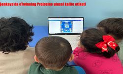 Şenkaya’da eTwinning Projesine ulusal kalite etiketi