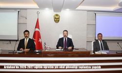 Ardahan'da 2026-2027 eğitim öğretim yılı okul güvenliği toplantısı yapıldı