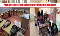 Patnos’ta ihtiyaç sahibi öğrenciler eğitim yılına hediyelerle başladı