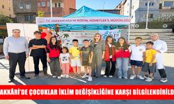 Hakkâri’de çocuklara iklim değişikliği farkındalığı