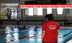 Battalgazi’de yüzme kurslarına yoğun ilgi: 5 bin kişi eğitim aldı