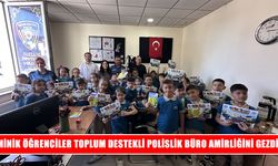 Yüksekova’da minik öğrenciler polislerle keyifli bir gün geçirdi