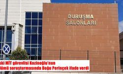 Eski MİT görevlisi Kozinoğlu soruşturması genişliyor: Doğu Perinçek ifade verdi