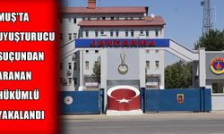 Muş’ta ‘uyuşturucu’dan 3 yıl 8 ay hapis cezası olan şahıs yakalandı