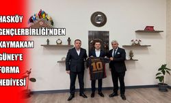 Hasköy Gençlerbirliği’nden Kaymakam Güney’e ziyaret