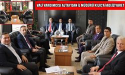 Muş Vali Yardımcısı Ferhat Altay’dan Gençlik ve Spor İl Müdürlüğüne ziyaret
