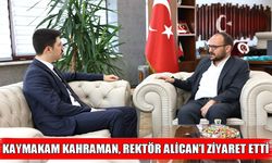 Malazgirt Kaymakamı Kahraman’dan MAUN Rektörü Alican’a ziyaret