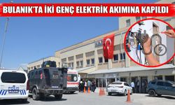 Bulanık’ta inşaatta elektrik akımına kapılan 2 genç yaralandı