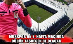 Muşspor-Menemen FK maçının hakem kadrosu açıklandı