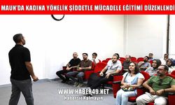 MAUN’da kadına yönelik şiddete karşı farkındalık eğitimi