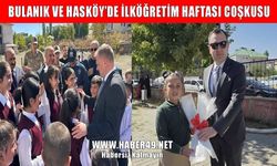 Muş’ta İlköğretim Haftası coşkuyla kutlandı