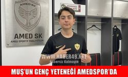Muşlu genç yetenek Büte, Amedspor’a transfer oldu