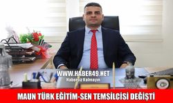 Muş Alparslan Üniversitesi Türk Eğitim-Sen temsilciliğinde bayrak değişimi