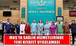 Muş Devlet Hastanelerinde yeni kurumsal kıyafet dönemi başladı